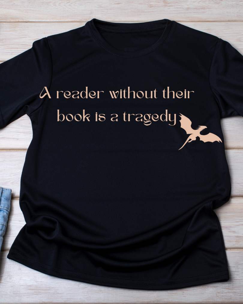 A Reader without their Book Tee