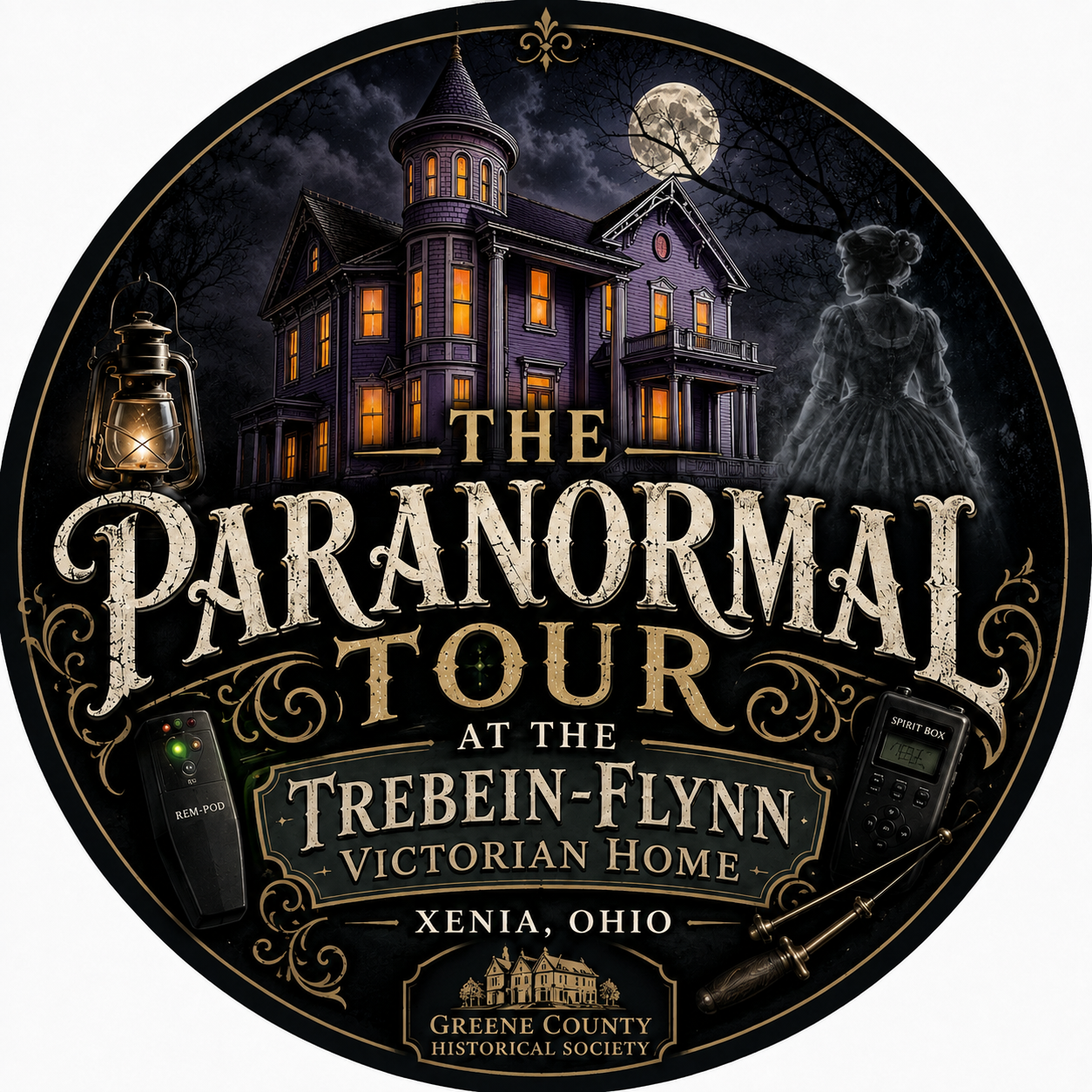 Haunted Homestead Trebein-Flynn Victorian Home   (2 Times Slots)