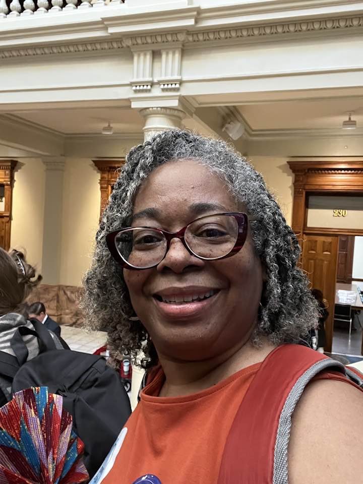 Dyslexia Day at the Georgia state capitol in Atlanta.