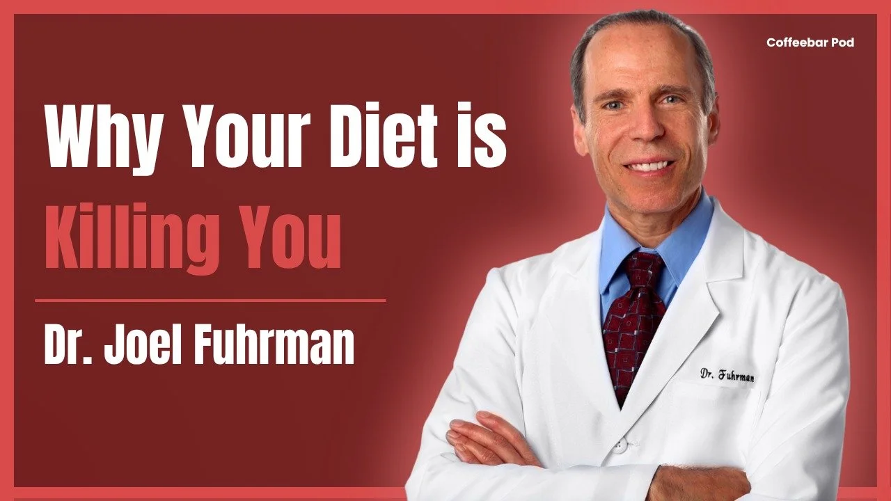 Dr. Joel Fuhrman, siebenfacher New York Times Bestseller-Autor, im Interview mit Basil Merk – Coffeebar Pod über Ernährung, Gesundheit und ein langes Leben