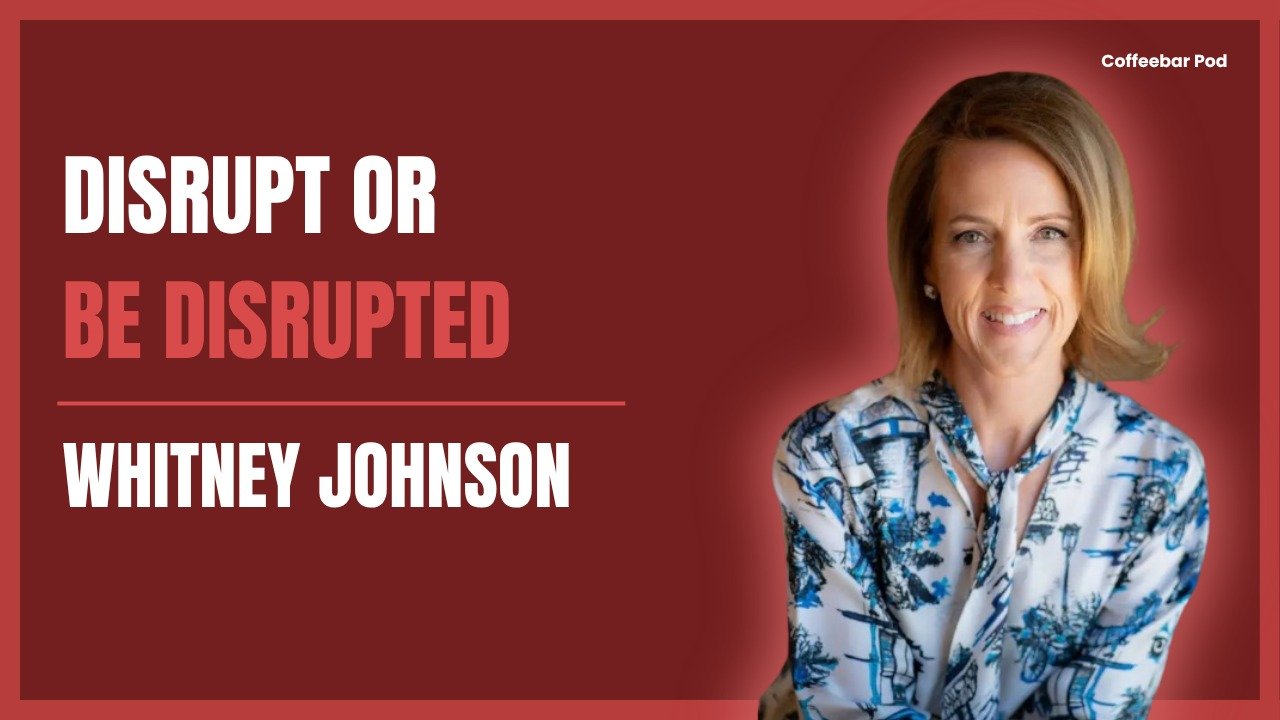 Whitney Johnson, LinkedIn Top Voice mit 1,7 Millionen Followern, im Gespräch mit Basil Merk – Coffeebar Pod über persönliches Wachstum, Leadership und disruptive Innovation