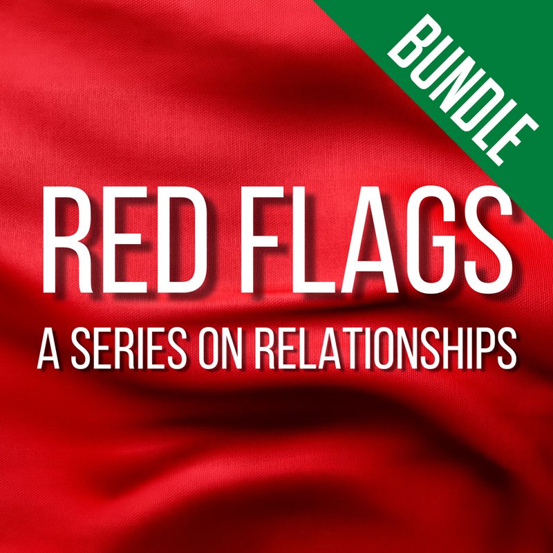 Red Flags Devotional + Small Group Curriculum Bundle