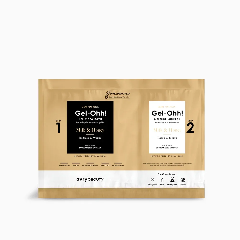 Avry Gel-Ohh Jelly Spa Bath - Milk & Honey