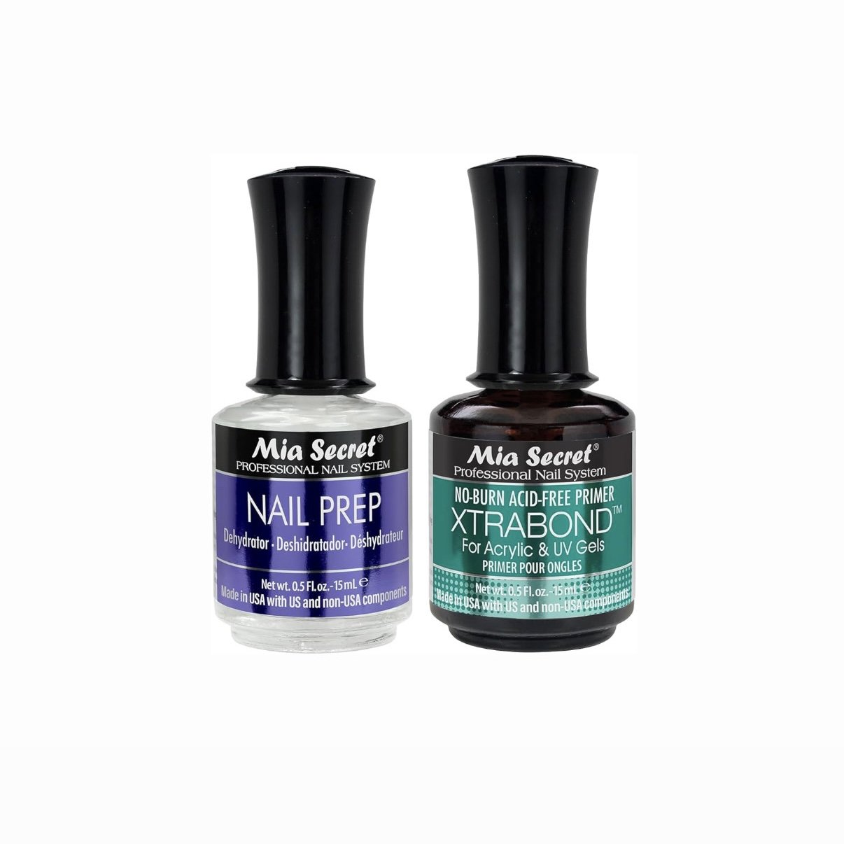 Mia Secret Xtrabond & Nail Prep Bundle 0.5oz