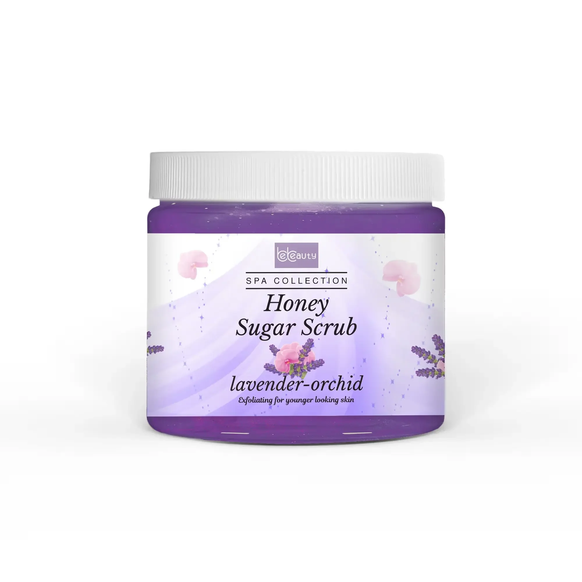 BeBeauty Lavender Orchid Honey Sugar Scrub