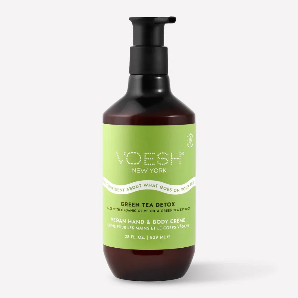 Voesh Green Tea Detox Vegan Hand & Body Crème (28 oz.)