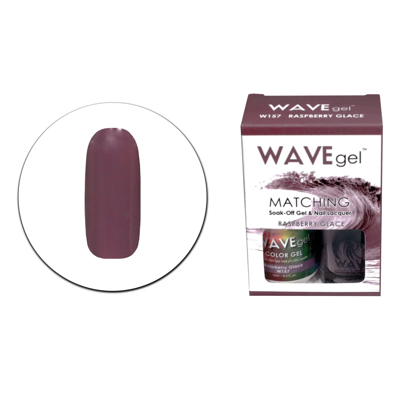 WaveGel Duo - 157 Raspberry Glace
