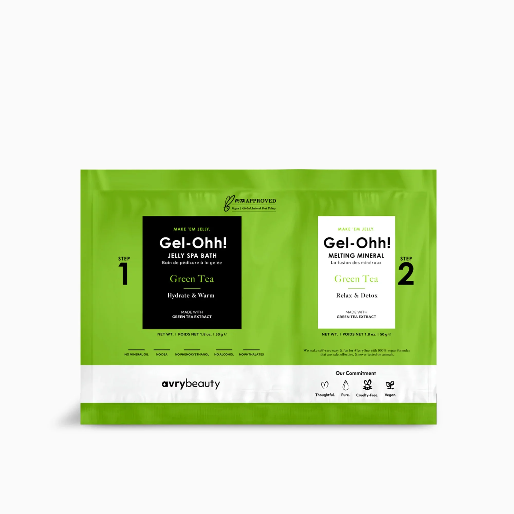 Avry Gel-Ohh Jelly Spa Bath - Green Tea