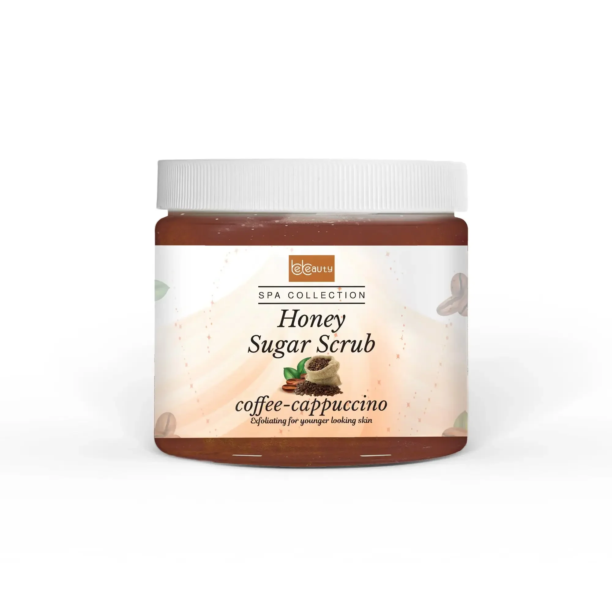 BeBeauty Coffee Cappuccino Honey Sugar Scrub