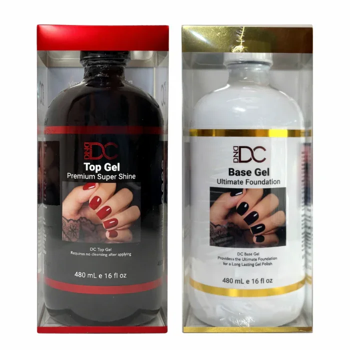 DND DC Gel Top Super Shine & Ultimate Foundation Duo 16oz