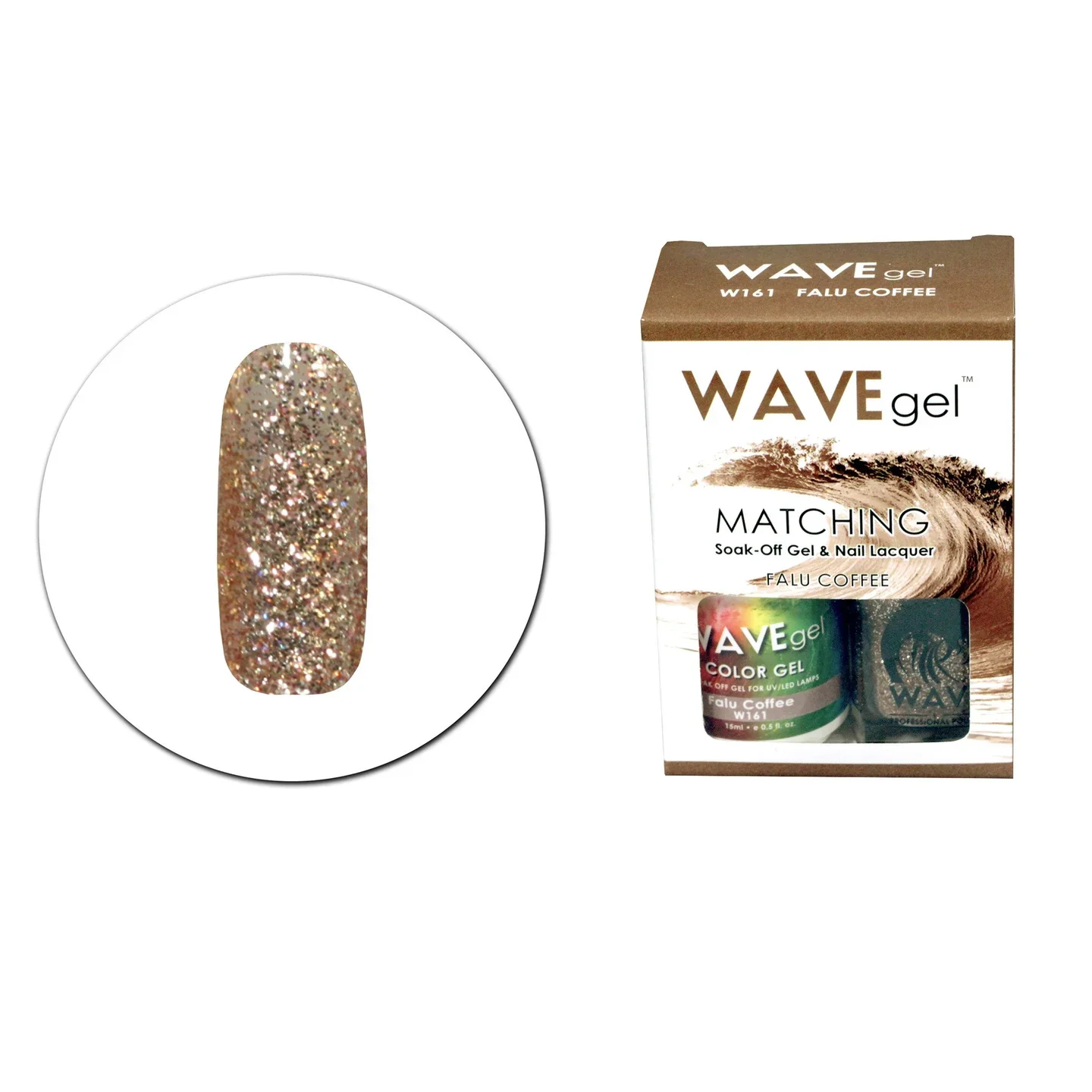 WaveGel Duo - 161 Falu Coffee