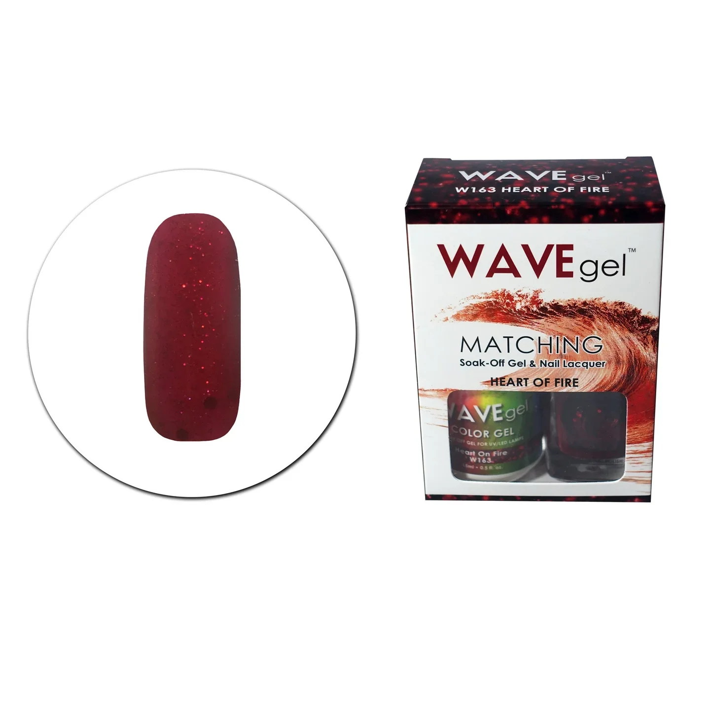 WaveGel Duo - 163 Hearts on Fire