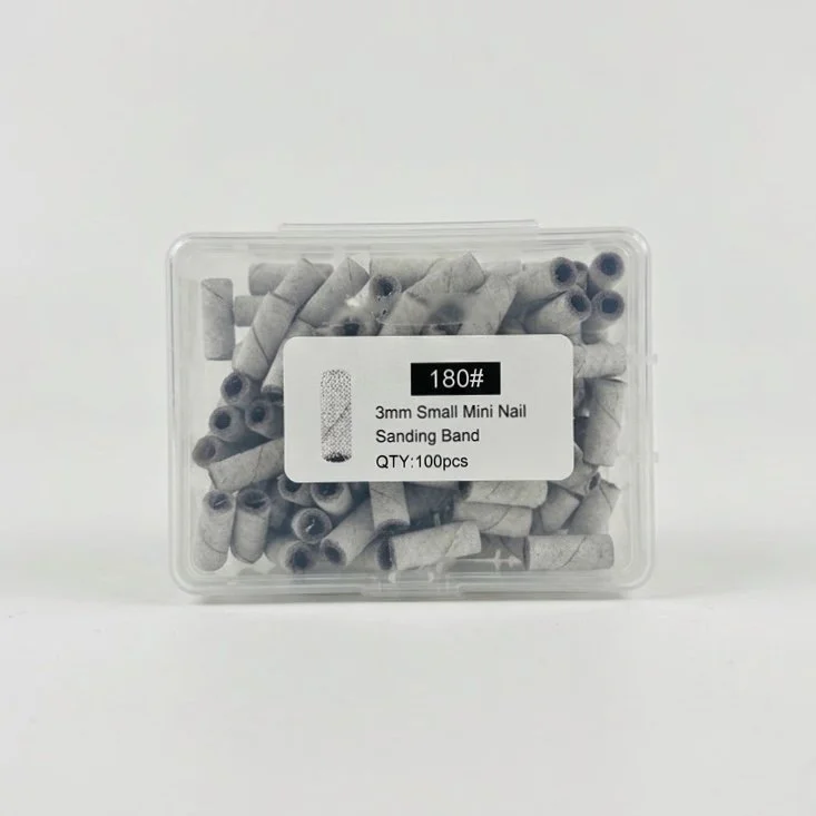 Mini White Sanding Bands 100ct - Fine