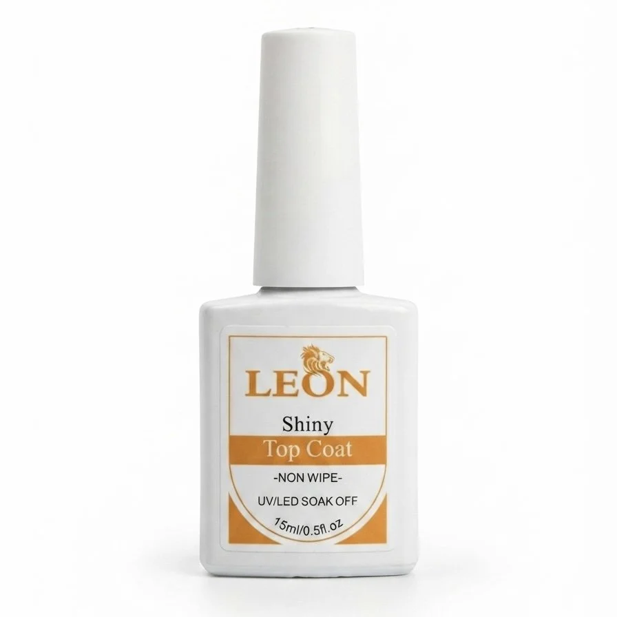 LEON Gel Shiny Top Coat 0.5oz