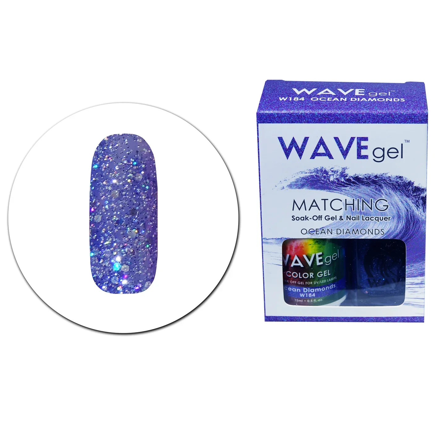 WaveGel Duo - 184 Ocean Diamonds