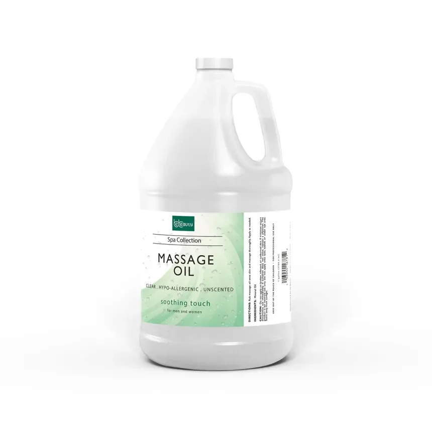 BeBeauty Unscented Massage Oil 1 Gallon