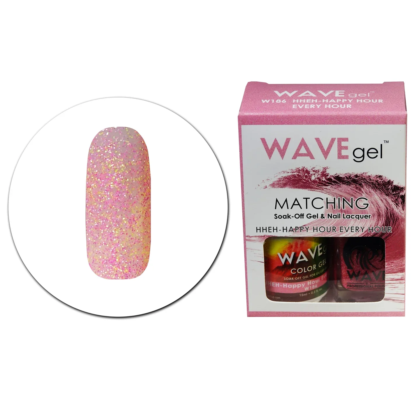 WaveGel Duo - 186 HHeh-Happy Hour Every Hour