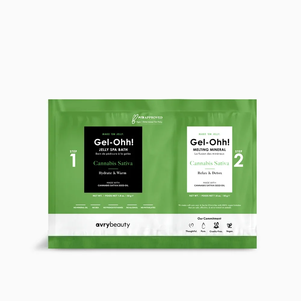 Avry Gel-Ohh Jelly Spa Bath - Cannabis Sativa