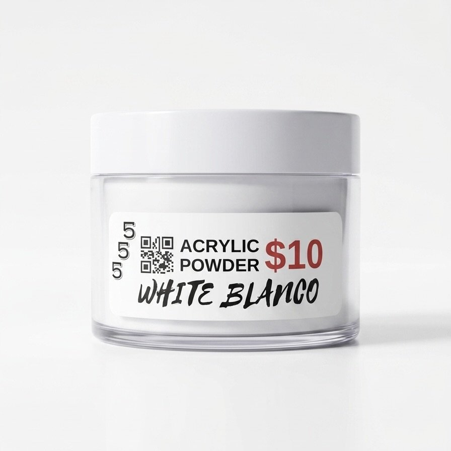 555 White Blanco Acrylic Powder
