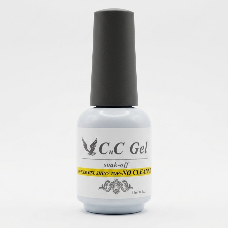 CnC Soak Off Gel Top No Cleanse 0.5oz