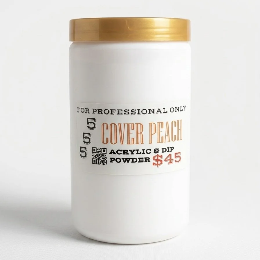 555 Cover Peach Acrylic Powder 16oz