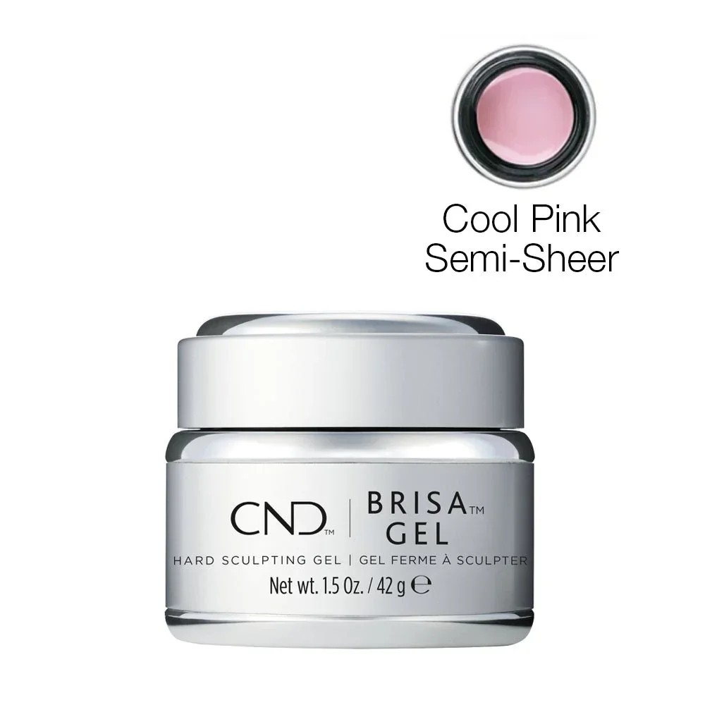 CND Brisa Sculpting Gel 1.5oz - Cool Pink - Semi-Sheer