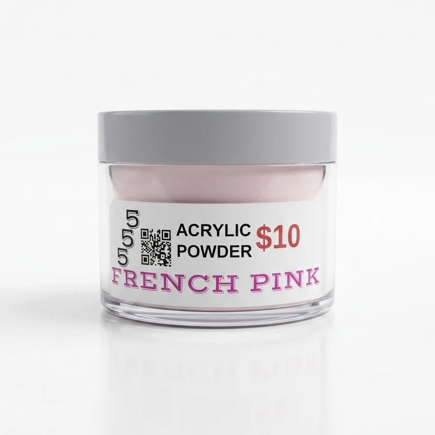 555 French Pink Acrylic Powder