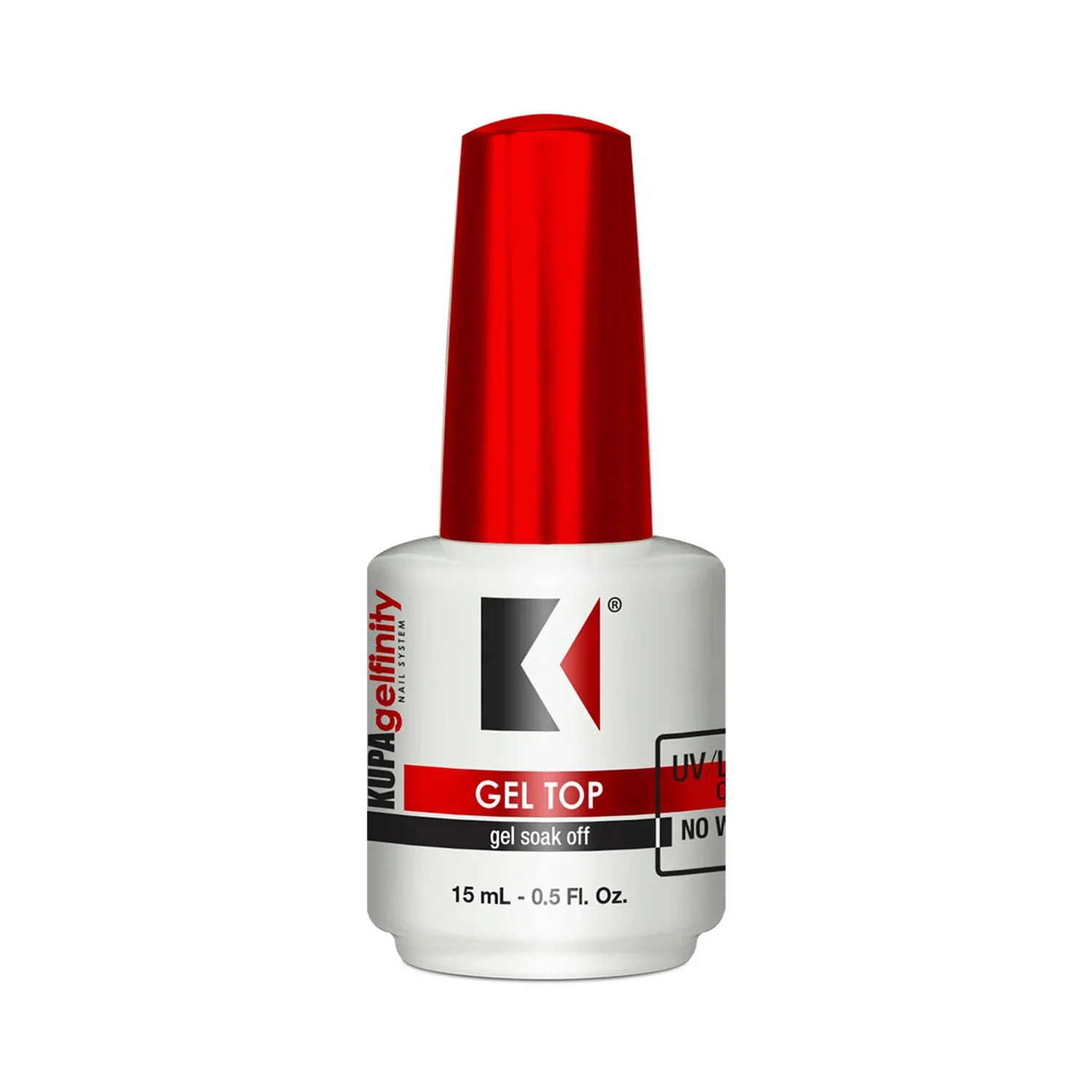 Kupa GelFinity Gel Topcoat Gloss Finish 0.5oz