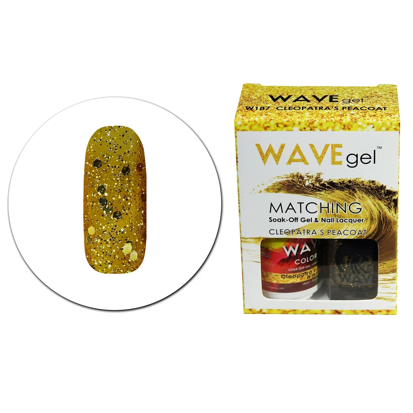 WaveGel Duo - 187 Cleopatra's Peacoat
