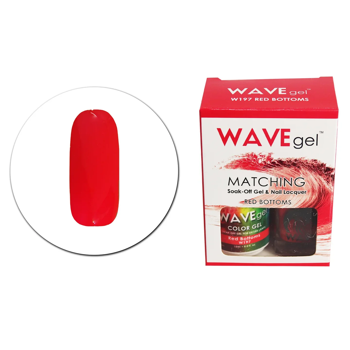 WaveGel Duo - 197 Red Bottoms