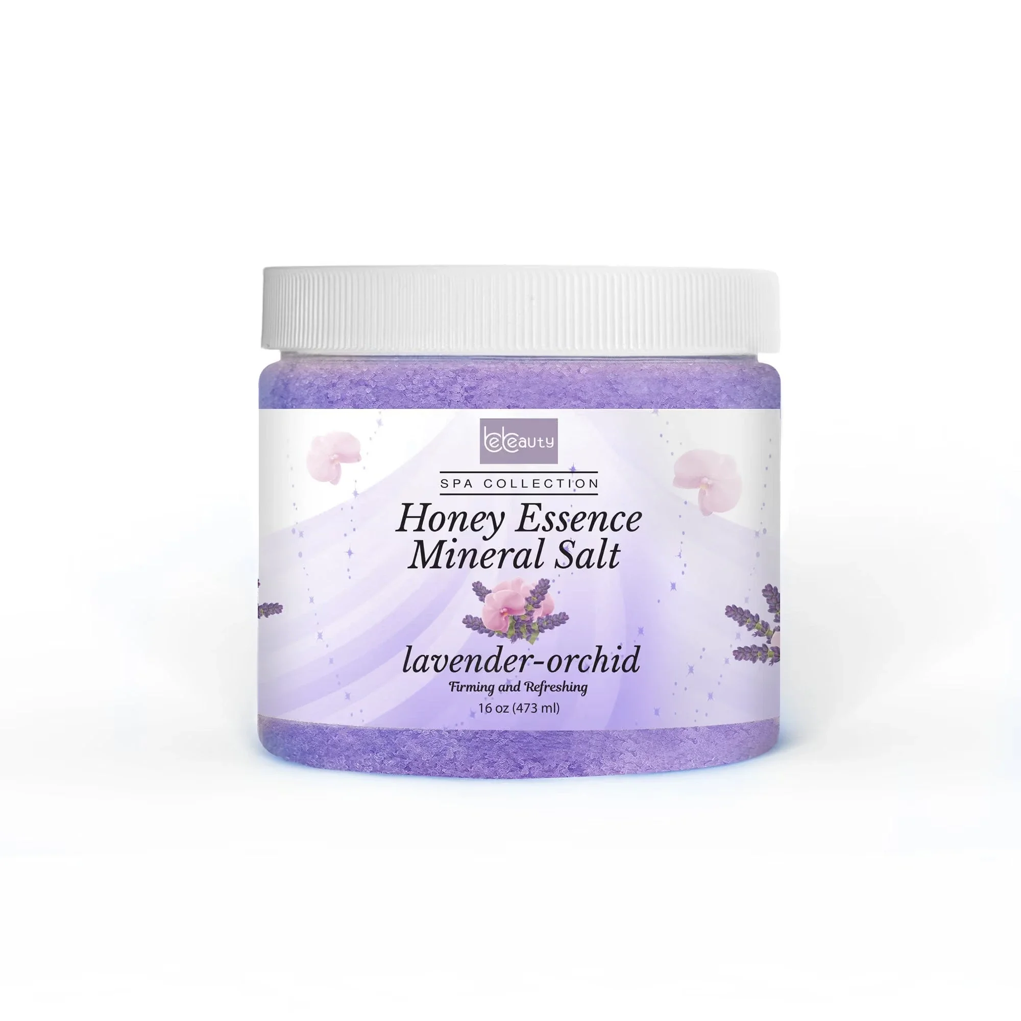 BeBeauty Lavender Orchid Honey Mineral Salt