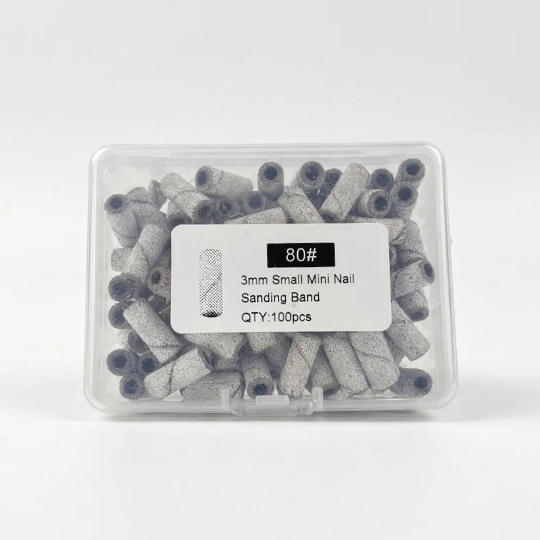 Mini White Sanding Bands 100ct - Coarse