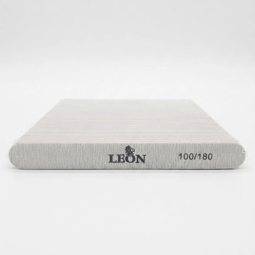 LEON Straight File 100/180 (50pc)