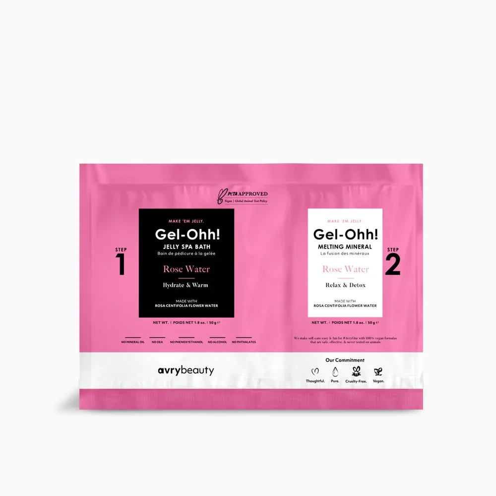 Avry Gel-Ohh Jelly Spa Bath - Rose Water
