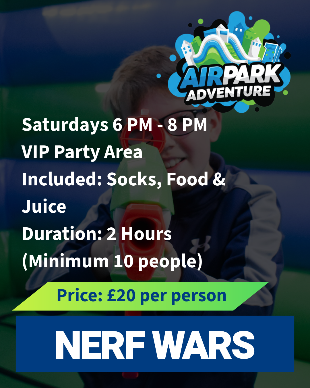INFLATABLE GLASGOW AIRPARK ADVENTURE GLASGOW