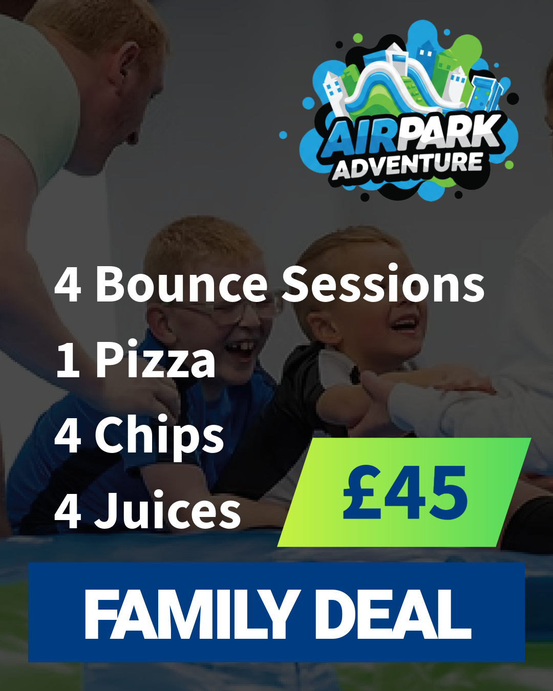 INFLATABLE GLASGOW AIRPARK ADVENTURE GLASGOW