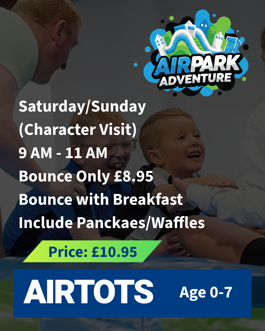 INFLATABLE GLASGOW AIRPARK ADVENTURE GLASGOW MORRIS PARK