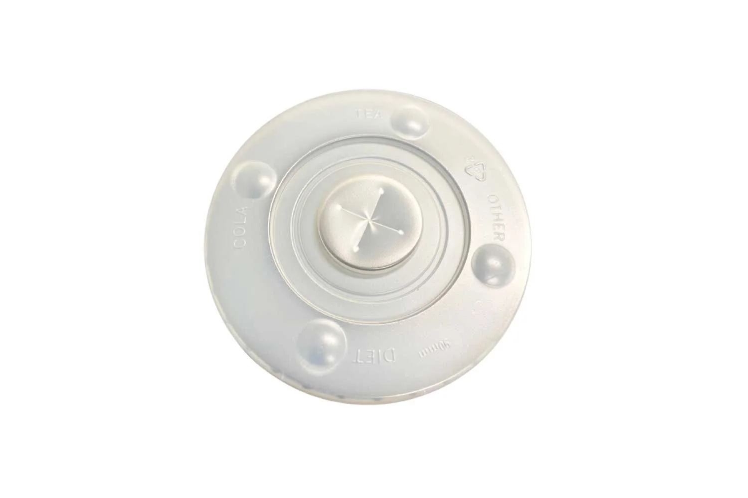 PS Flat Lid for Paper Cold Cups, 32 oz (107mm)