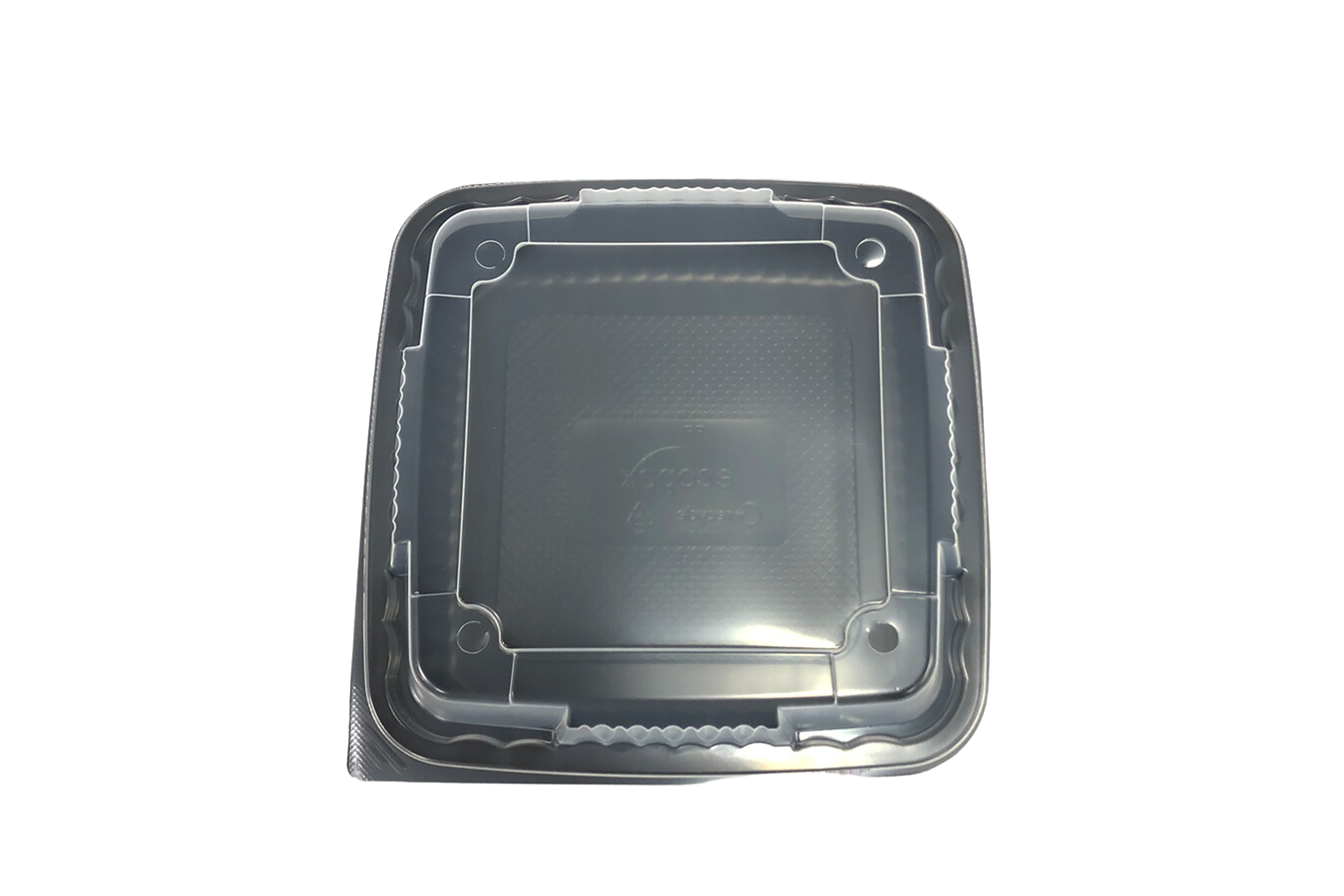 8" x 8" - 1 Compartment MFPP Combo Container