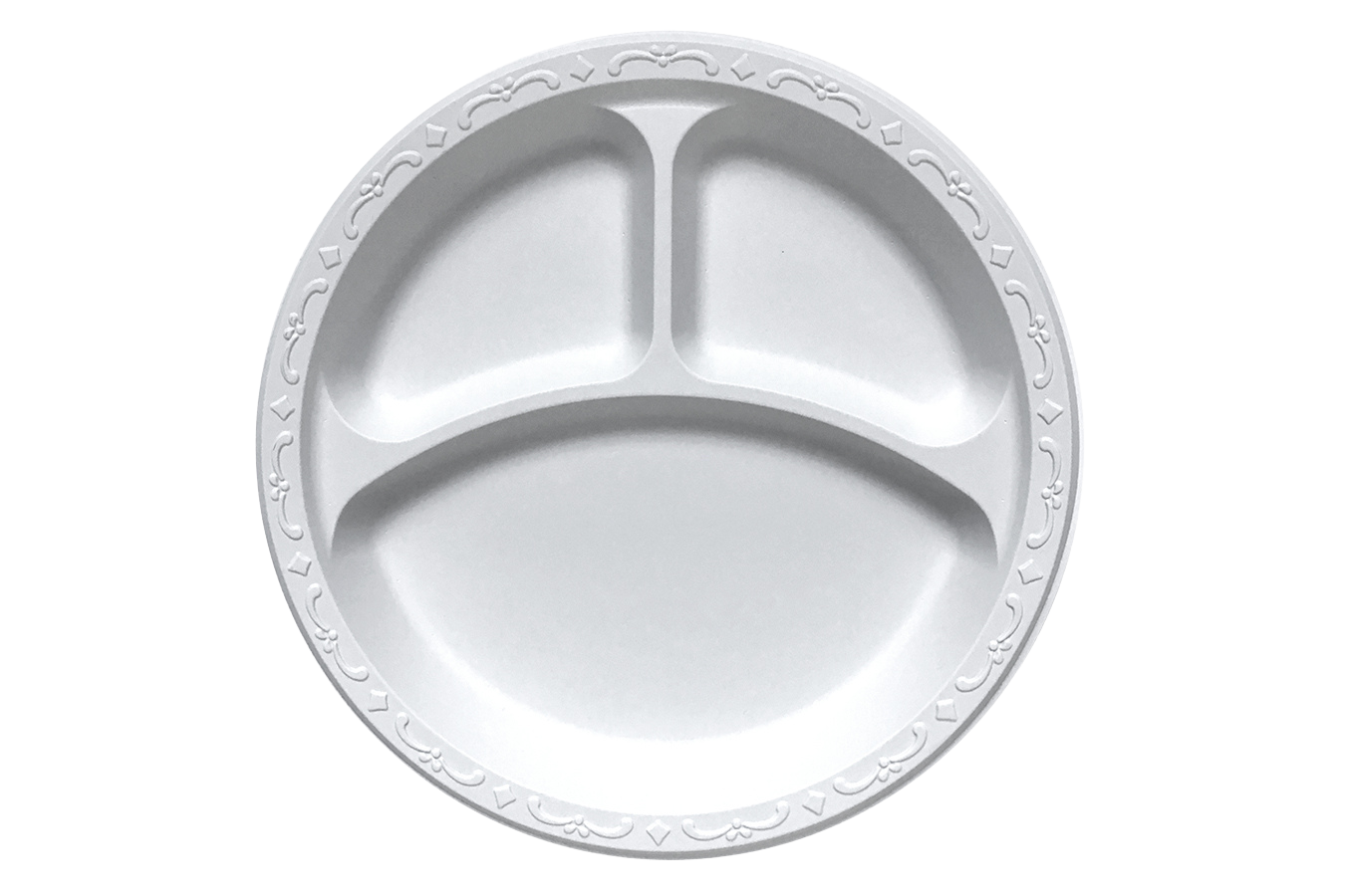 MFPP Plate, 3 Compartment (10.25")