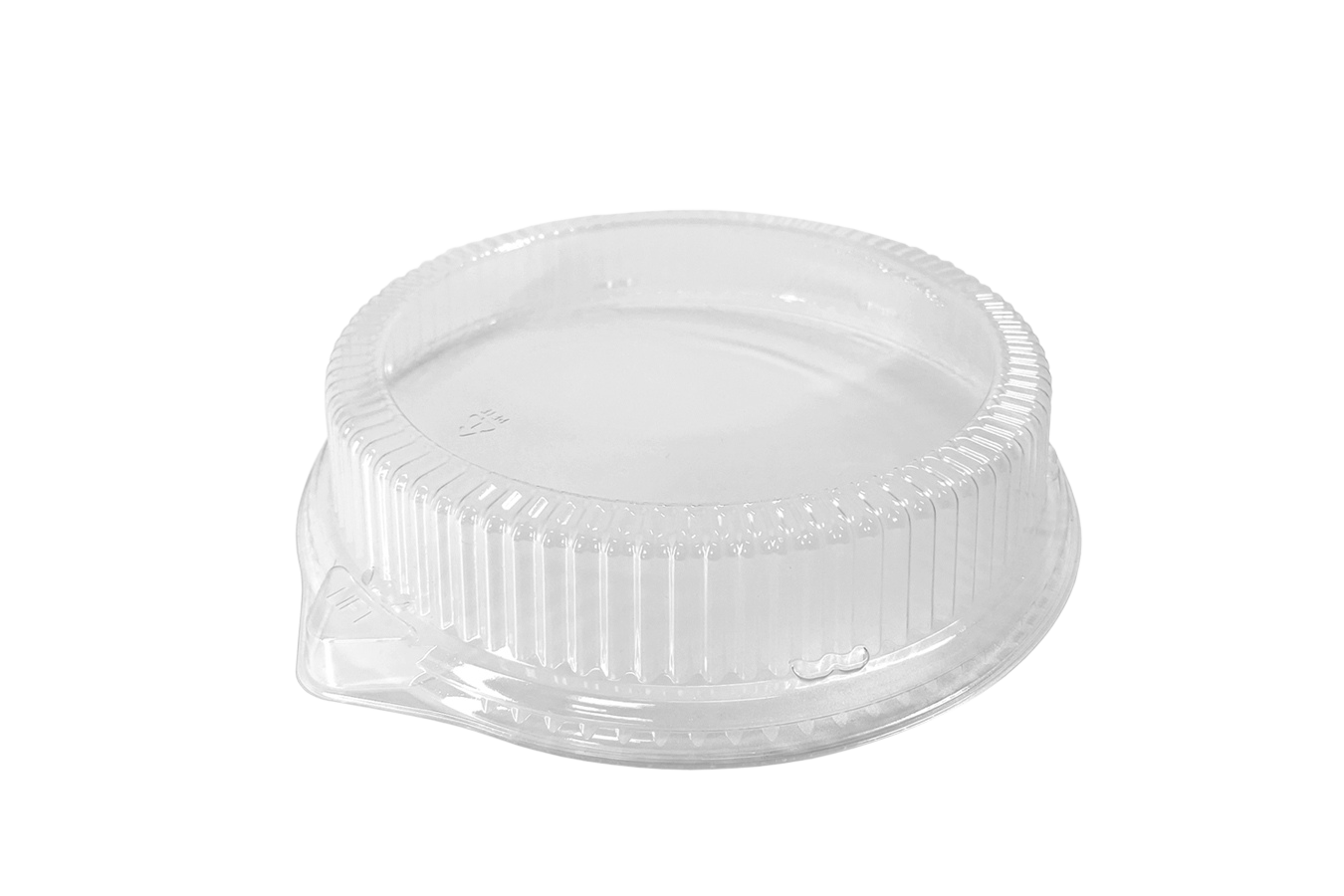 PET 9" Plate Dome Lid, Clear