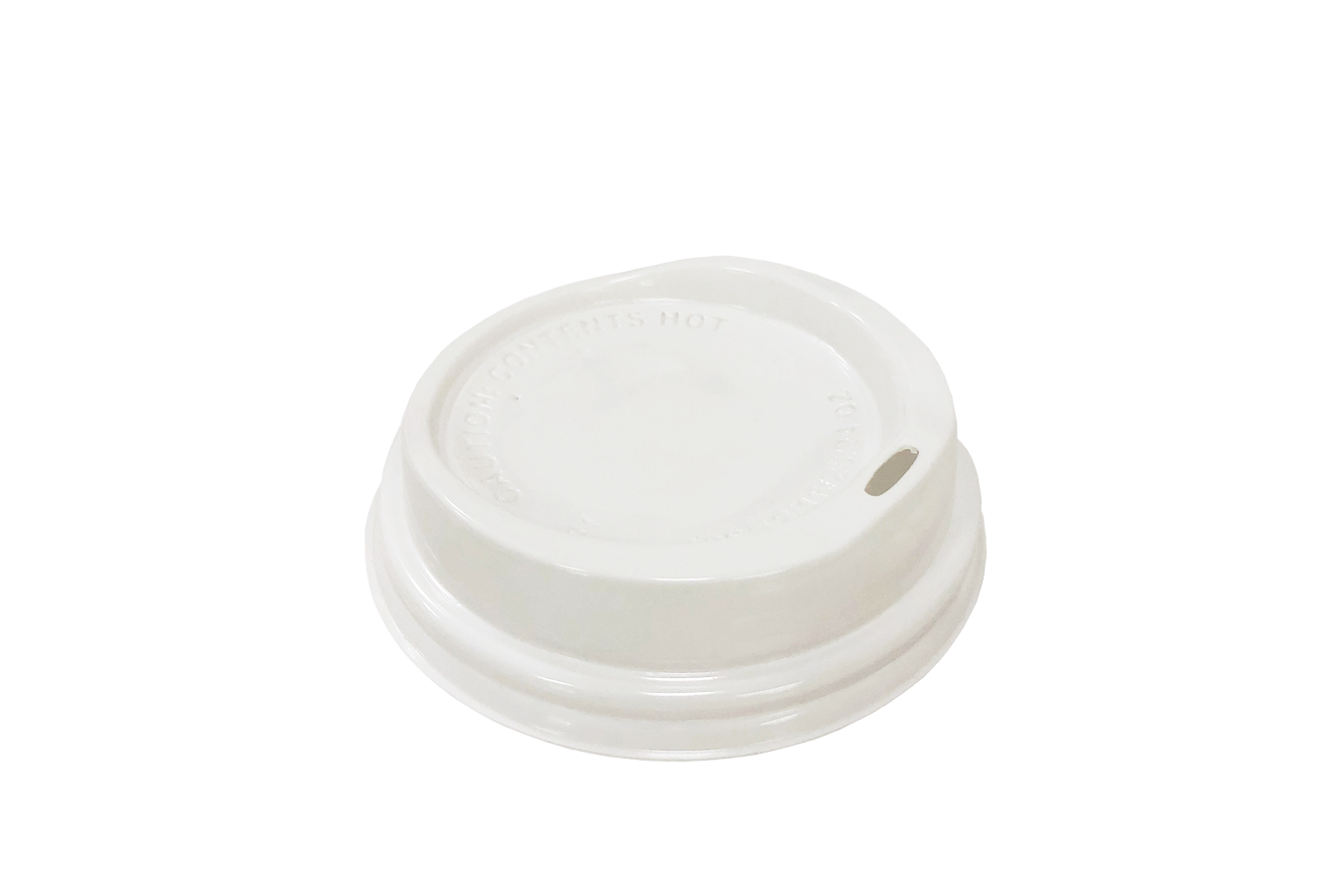 PP Sippy Dome Lid for Hot Cups, 10/12/16/20/24 oz (90mm, Universal Fit)