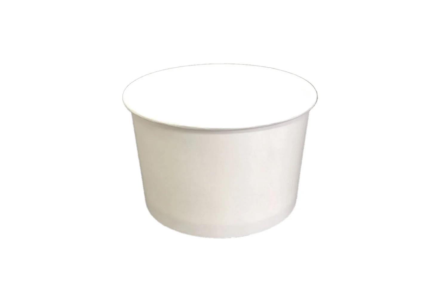 12 oz White PLA Lined Paper Soup Container