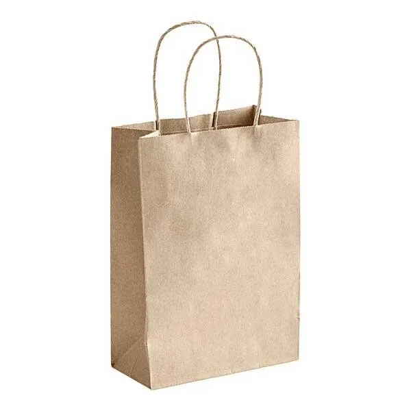 Gem Paper Handle Bag  (5.25 x 3.25 x 8.375)