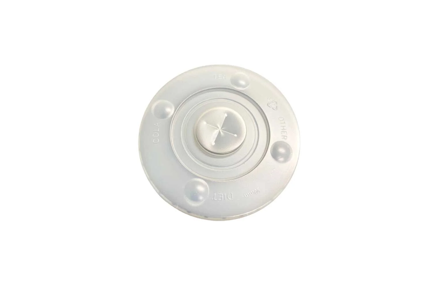 PS Flat Lid for Paper Cold Cups, 12/16/21 oz (90mm)