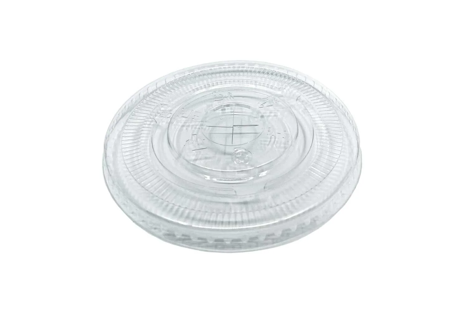 Clear PET Flat Lid for Cold Cups, 12/16/20/24 oz (98mm)