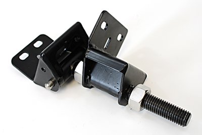Blk Cent3 180Deg Industrial Gate Hinges