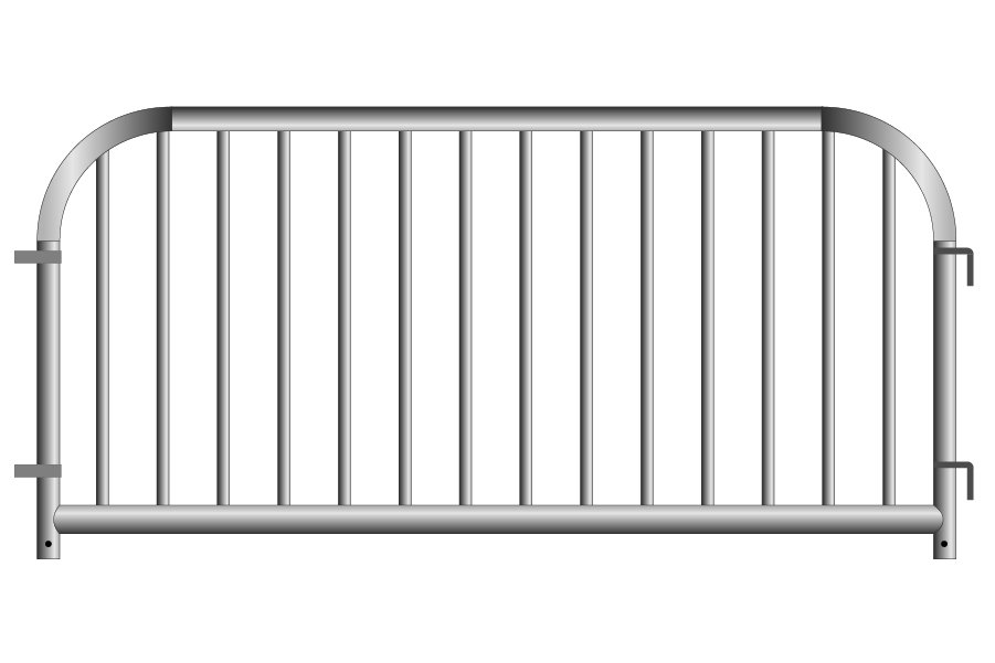 Pedestrian Barrier w/ Stand