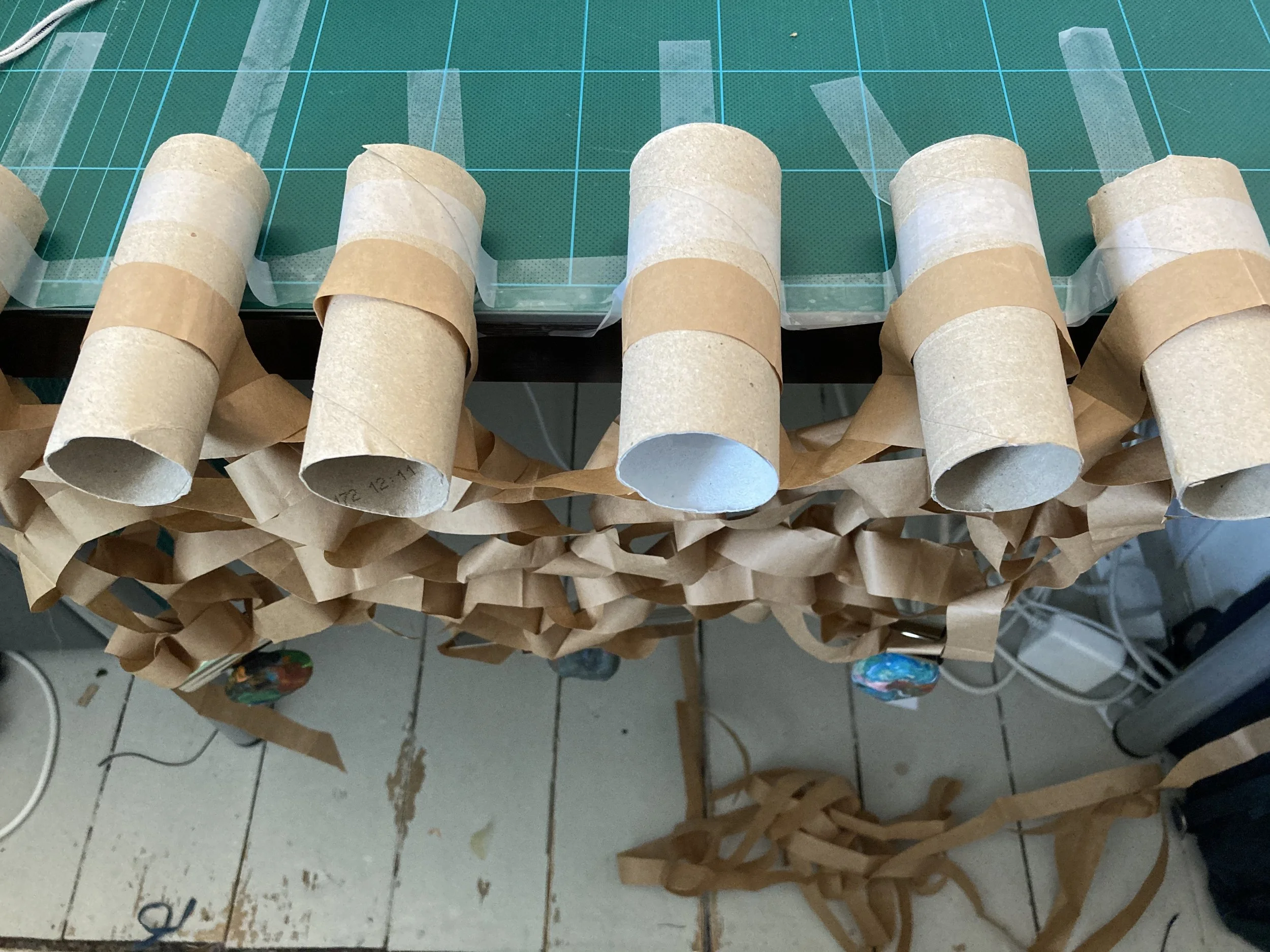 Homemade Knitting Machine