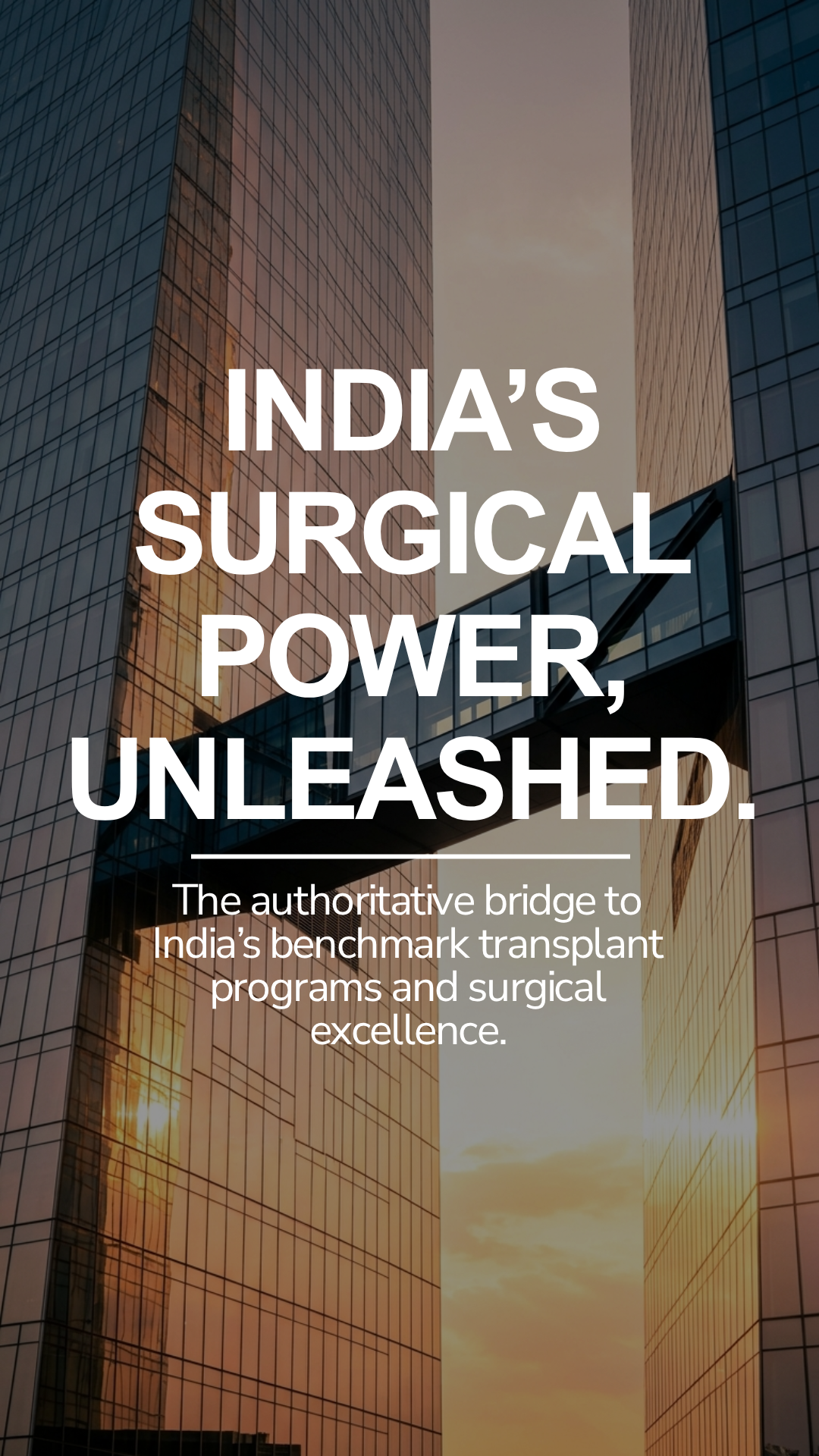 India's Premier Surgical and Transplant Consultancy Service